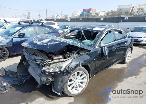 2021 Cadillac Ct5 Luxury from USA, damaged, VIN 1G6DM5RK4M0113501